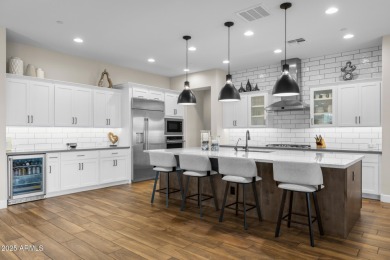 Experience the pinnacle of modern luxury in this stunning Vela on Vista Verde Golf Course in Arizona - for sale on GolfHomes.com, golf home, golf lot