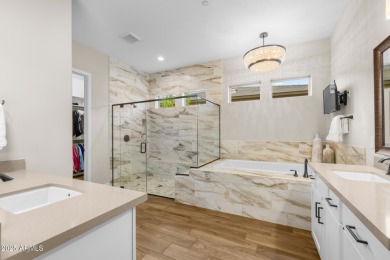 Experience the pinnacle of modern luxury in this stunning Vela on Vista Verde Golf Course in Arizona - for sale on GolfHomes.com, golf home, golf lot
