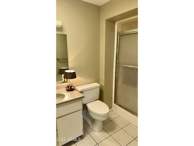 Charming Gemini move-in-ready, freshly painted, light and bright on PalmBrook Country Club in Arizona - for sale on GolfHomes.com, golf home, golf lot