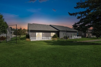 Experience easy living in this beautifully designed single-level on Village Greens Golf Club in Montana - for sale on GolfHomes.com, golf home, golf lot