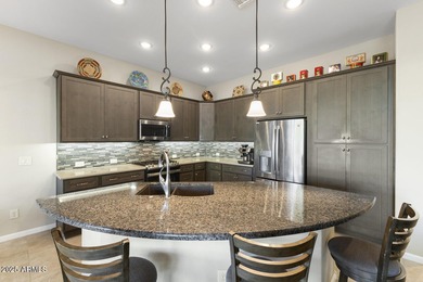 Perfect home for the ''Snowbirds'' desiring an easy maintenance on Tuscany Falls At Pebble Creek in Arizona - for sale on GolfHomes.com, golf home, golf lot