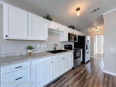 NO LOT RENT, it is a deeded lot, 2 bedrooms 1 Bath. A/C 2018 and on Glen Lakes Country Club in Florida - for sale on GolfHomes.com, golf home, golf lot