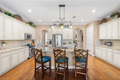 You will be amazed the moment you enter this elegant open on Pelican Preserve Golf Club in Florida - for sale on GolfHomes.com, golf home, golf lot