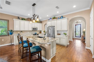 You will be amazed the moment you enter this elegant open on Pelican Preserve Golf Club in Florida - for sale on GolfHomes.com, golf home, golf lot