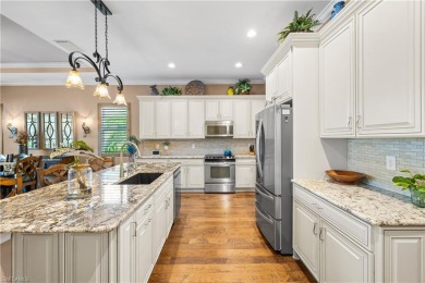 You will be amazed the moment you enter this elegant open on Pelican Preserve Golf Club in Florida - for sale on GolfHomes.com, golf home, golf lot