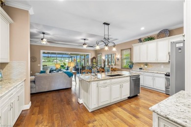 You will be amazed the moment you enter this elegant open on Pelican Preserve Golf Club in Florida - for sale on GolfHomes.com, golf home, golf lot