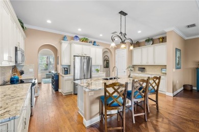 You will be amazed the moment you enter this elegant open on Pelican Preserve Golf Club in Florida - for sale on GolfHomes.com, golf home, golf lot