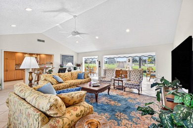 Beautiful villa with sweeping lake and golf course views on Quail Ridge Golf Course and Country Club in Florida - for sale on GolfHomes.com, golf home, golf lot