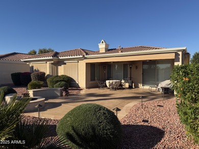 This beautiful furnished San Ysidro floor plan is situated off on Corte Bella Golf Club in Arizona - for sale on GolfHomes.com, golf home, golf lot