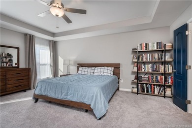 STUNNING HOME IN CHAMPIONS POINTE, LESS THAN ONE YEAR OLD! This on Champions Pointe Golf Course in Indiana - for sale on GolfHomes.com, golf home, golf lot