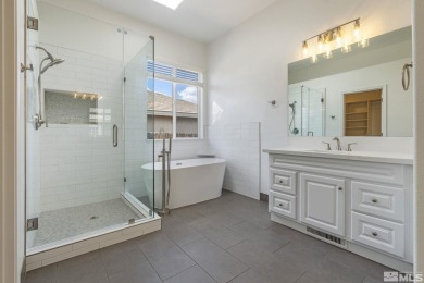 Nestled in the prestigious ArrowCreek gated golf community, this on ArrowCreek Golf Club - The Challenge in Nevada - for sale on GolfHomes.com, golf home, golf lot