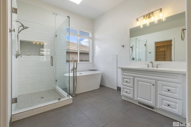 Nestled in the prestigious ArrowCreek gated golf community, this on ArrowCreek Golf Club - The Challenge in Nevada - for sale on GolfHomes.com, golf home, golf lot