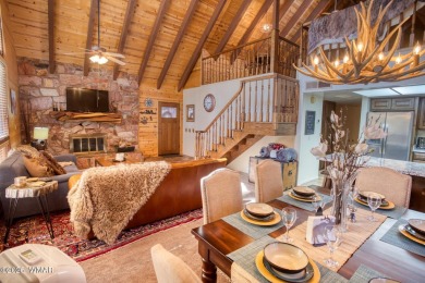 Located in Pinetop Country Club. Multi-level Chalet style home on Pinetop Lakes Country Club in Arizona - for sale on GolfHomes.com, golf home, golf lot