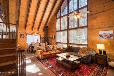 Located in Pinetop Country Club. Multi-level Chalet style home on Pinetop Lakes Country Club in Arizona - for sale on GolfHomes.com, golf home, golf lot
