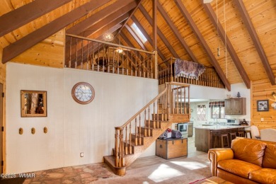 Located in Pinetop Country Club. Multi-level Chalet style home on Pinetop Lakes Country Club in Arizona - for sale on GolfHomes.com, golf home, golf lot