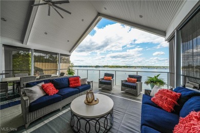 This exceptional, one-of-a-kind lake front property is simply on Lakeside Golf Course in Ohio - for sale on GolfHomes.com, golf home, golf lot