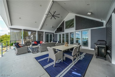 This exceptional, one-of-a-kind lake front property is simply on Lakeside Golf Course in Ohio - for sale on GolfHomes.com, golf home, golf lot