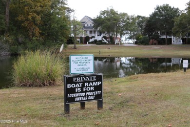Lovely wooded lot along Fairway #3 in Lockwood Folly Country on Lockwood Folly Country Club in North Carolina - for sale on GolfHomes.com, golf home, golf lot