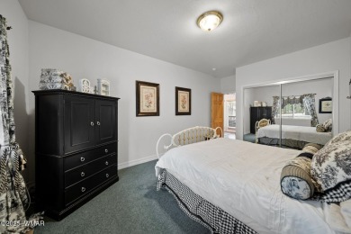 Experience comfort and privacy in this 5-bedroom, 6-bathroom on Pinetop Lakes Country Club in Arizona - for sale on GolfHomes.com, golf home, golf lot