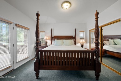 Experience comfort and privacy in this 5-bedroom, 6-bathroom on Pinetop Lakes Country Club in Arizona - for sale on GolfHomes.com, golf home, golf lot