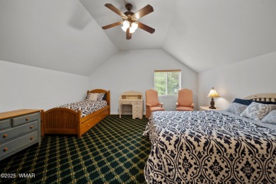 Experience comfort and privacy in this 5-bedroom, 6-bathroom on Pinetop Lakes Country Club in Arizona - for sale on GolfHomes.com, golf home, golf lot