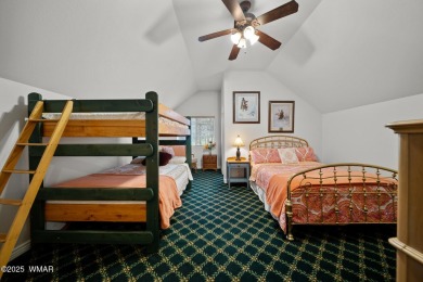 Experience comfort and privacy in this 5-bedroom, 6-bathroom on Pinetop Lakes Country Club in Arizona - for sale on GolfHomes.com, golf home, golf lot