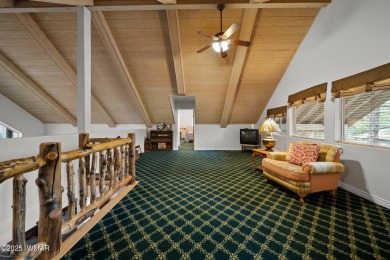 Experience comfort and privacy in this 5-bedroom, 6-bathroom on Pinetop Lakes Country Club in Arizona - for sale on GolfHomes.com, golf home, golf lot