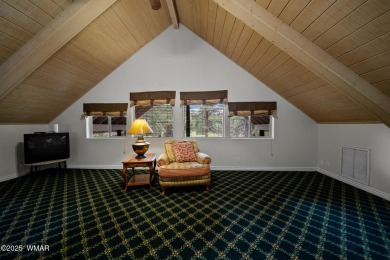 Experience comfort and privacy in this 5-bedroom, 6-bathroom on Pinetop Lakes Country Club in Arizona - for sale on GolfHomes.com, golf home, golf lot
