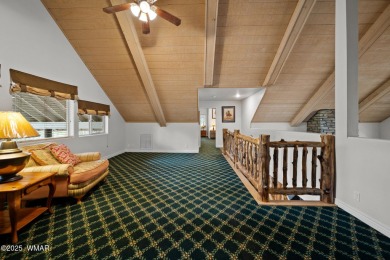 Experience comfort and privacy in this 5-bedroom, 6-bathroom on Pinetop Lakes Country Club in Arizona - for sale on GolfHomes.com, golf home, golf lot