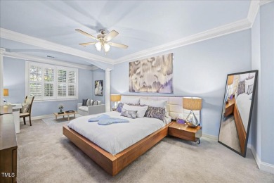 Tucked in one of Brier Creek's most sought-after communities on Brier Creek Country Club in North Carolina - for sale on GolfHomes.com, golf home, golf lot