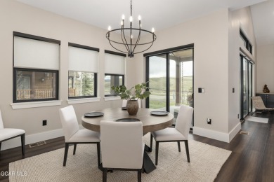 Stunning Custom Home on a Corner Lot with Mountain Views. This on Grand Elk Ranch and Club in Colorado - for sale on GolfHomes.com, golf home, golf lot