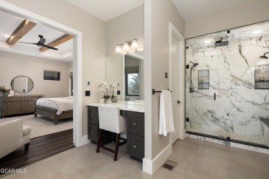 Stunning Custom Home on a Corner Lot with Mountain Views. This on Grand Elk Ranch and Club in Colorado - for sale on GolfHomes.com, golf home, golf lot