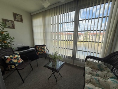 Wonderful well kept condo fully furnished and move in ready on Sunrise Lakes Phase III in Florida - for sale on GolfHomes.com, golf home, golf lot