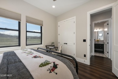 Stunning Custom Home on a Corner Lot with Mountain Views. This on Grand Elk Ranch and Club in Colorado - for sale on GolfHomes.com, golf home, golf lot