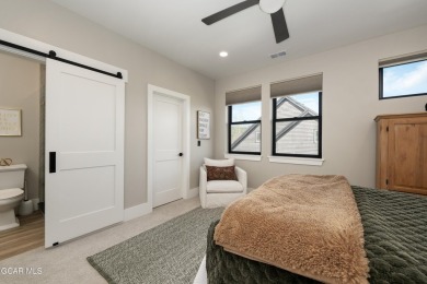 Stunning Custom Home on a Corner Lot with Mountain Views. This on Grand Elk Ranch and Club in Colorado - for sale on GolfHomes.com, golf home, golf lot