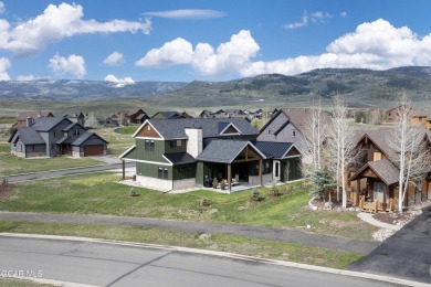 Stunning Custom Home on a Corner Lot with Mountain Views. This on Grand Elk Ranch and Club in Colorado - for sale on GolfHomes.com, golf home, golf lot
