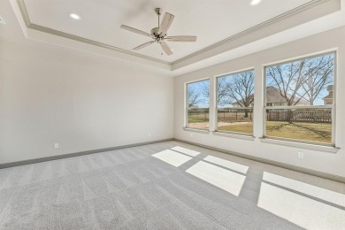 Open concept floor plan vaulted ceiling living room thru the on Nutcracker Golf Club in Texas - for sale on GolfHomes.com, golf home, golf lot