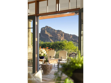 WITH VIEWS of FULL CAMELBACK MOUNTAIN, DRAMATIC PHX CITY LIGHTS on Paradise Valley Country Club in Arizona - for sale on GolfHomes.com, golf home, golf lot