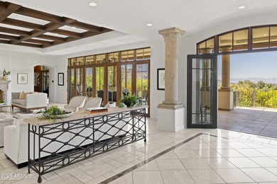 WITH VIEWS of FULL CAMELBACK MOUNTAIN, DRAMATIC PHX CITY LIGHTS on Paradise Valley Country Club in Arizona - for sale on GolfHomes.com, golf home, golf lot