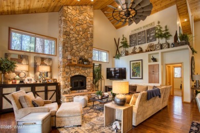 Spectacular 4BR on 1/2 acre in gated WM Summer Homes, near #4 on White Mountain Country Club in Arizona - for sale on GolfHomes.com, golf home, golf lot