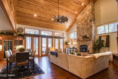 Spectacular 4BR on 1/2 acre in gated WM Summer Homes, near #4 on White Mountain Country Club in Arizona - for sale on GolfHomes.com, golf home, golf lot
