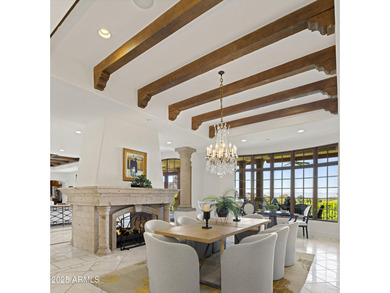 WITH VIEWS of FULL CAMELBACK MOUNTAIN, DRAMATIC PHX CITY LIGHTS on Paradise Valley Country Club in Arizona - for sale on GolfHomes.com, golf home, golf lot