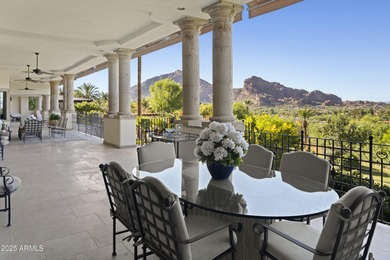 WITH VIEWS of FULL CAMELBACK MOUNTAIN, DRAMATIC PHX CITY LIGHTS on Paradise Valley Country Club in Arizona - for sale on GolfHomes.com, golf home, golf lot