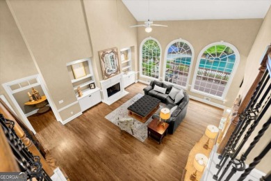 Experience resort-style living perfectly positioned on a private on Woodmont Golf and Country Club in Georgia - for sale on GolfHomes.com, golf home, golf lot