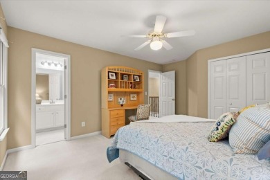 Experience resort-style living perfectly positioned on a private on Woodmont Golf and Country Club in Georgia - for sale on GolfHomes.com, golf home, golf lot