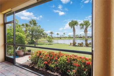 Experience the pinnacle of lakefront living in the heart of on Sarasota National Golf Club in Florida - for sale on GolfHomes.com, golf home, golf lot