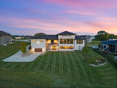 Inspired by Frank Lloyd Wright's Prairie Style, this on Echo Valley Country Club in Iowa - for sale on GolfHomes.com, golf home, golf lot