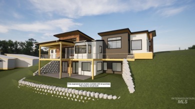 NEW PRICE - Build to suit or use existing plans, renderings on Crane Creek Country Club in Idaho - for sale on GolfHomes.com, golf home, golf lot