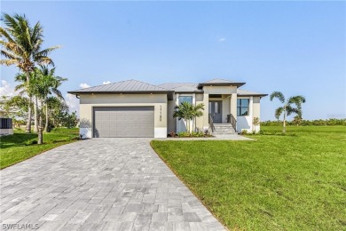 LAKEFRONT NEW CONSTRUCTION! Start your Spring off in fashion on Burnt Store Golf Club in Florida - for sale on GolfHomes.com, golf home, golf lot