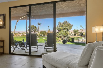 Beautiful Mountain and Pool views from this spacious condo on Bermuda Dunes Country Club in California - for sale on GolfHomes.com, golf home, golf lot